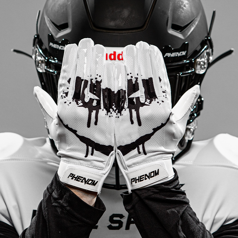 Scary football gloves online