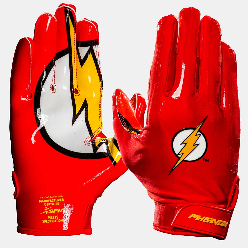 Flash football gloves on sale