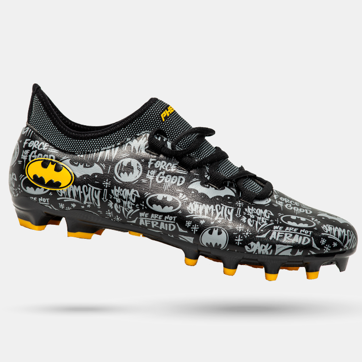 Batman Youth Football Cleats Velocity 2.0 by Phenom Elite 5.5Y