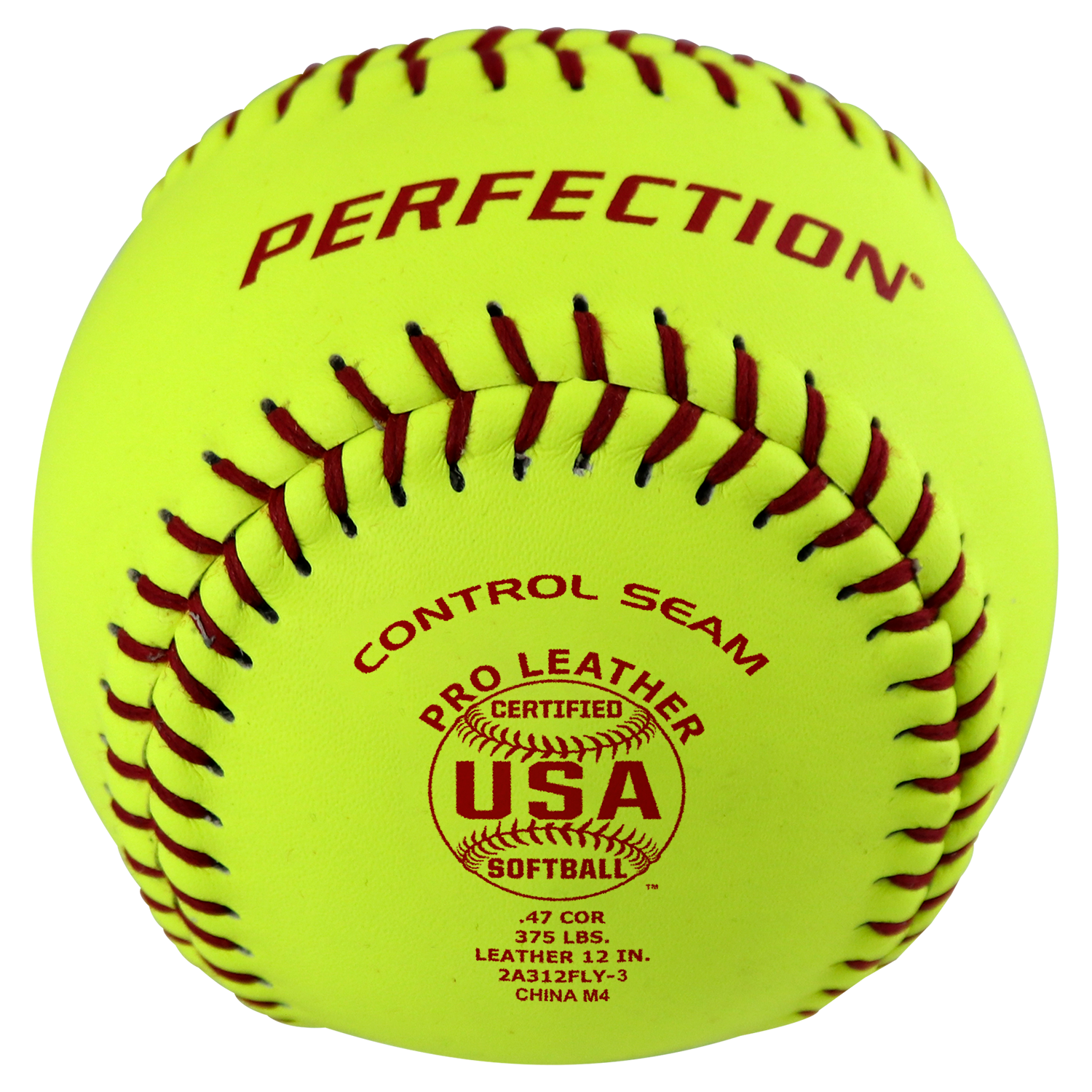 USA Leather Fastpitch Softballs - 1 Dozen