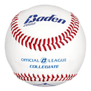 Official League Collegiate Flat Seam Baseballs-1 dozen