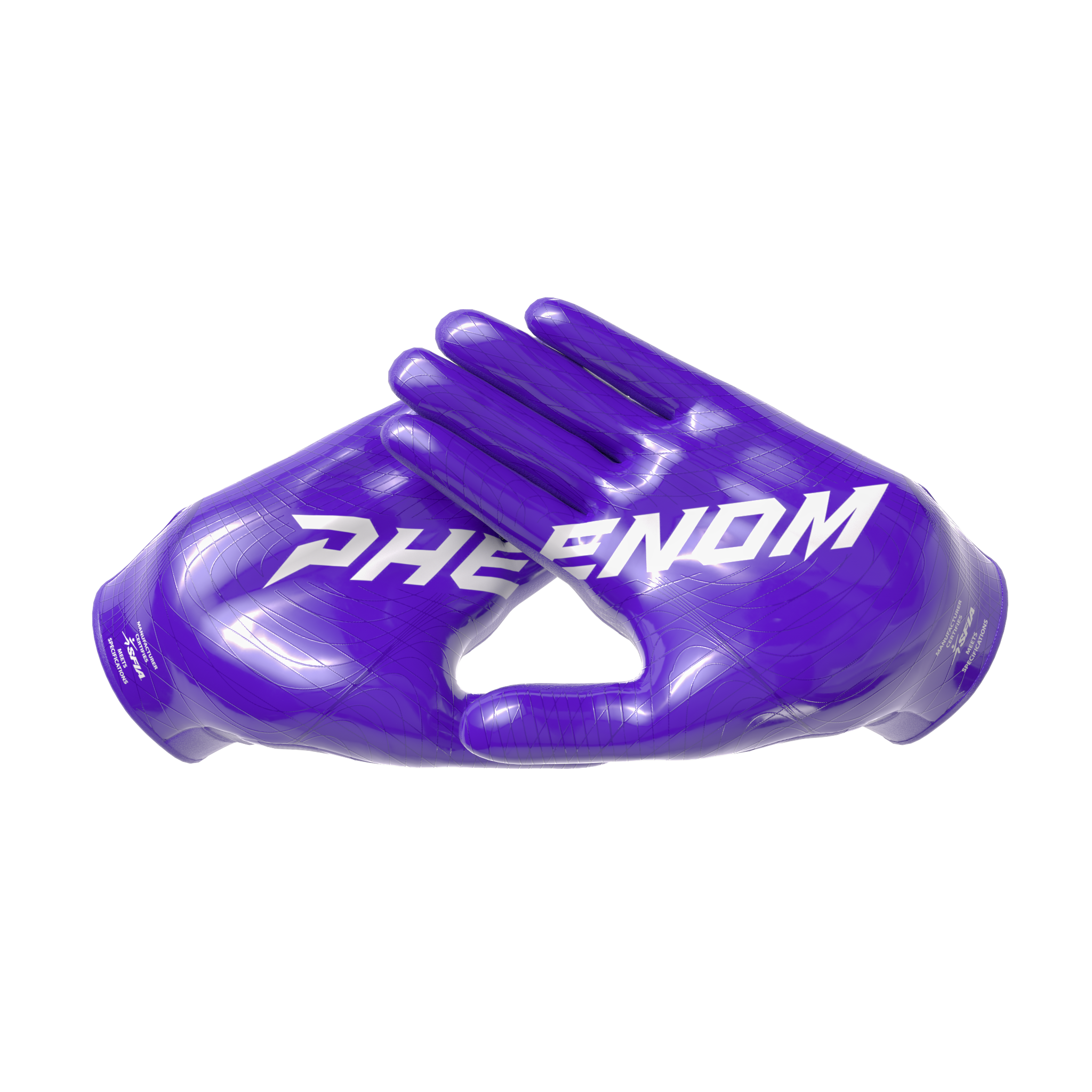 Phenom Elite VPS5 Youth Football Gloves - Team Colors - HECOstix