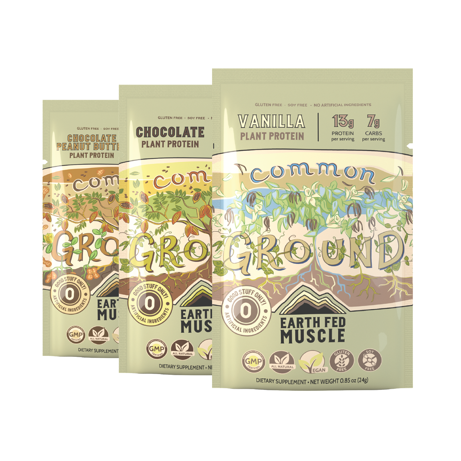 Single Serving Plant Protein Packs - HECOstix