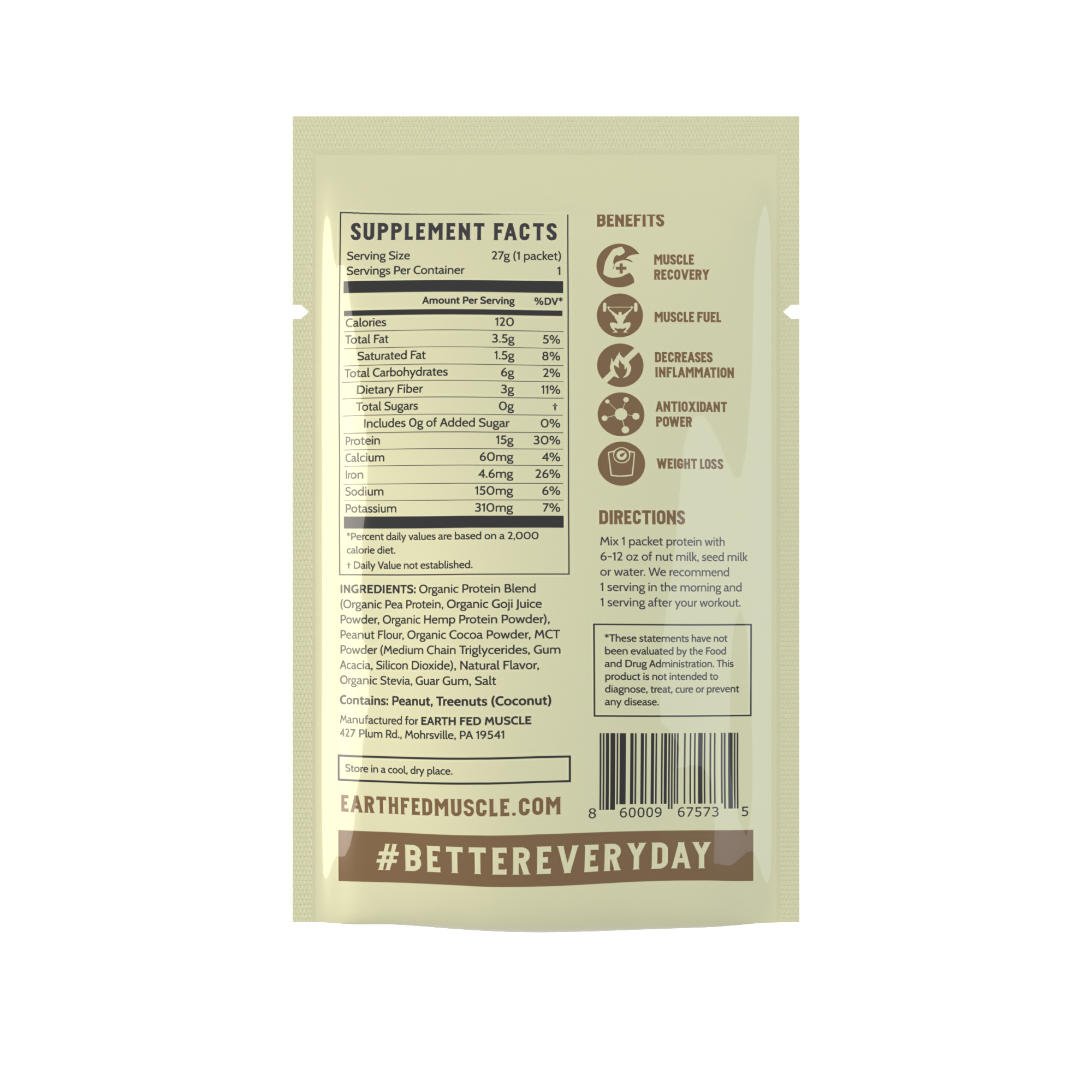 Single Serving Plant Protein Packs - HECOstix