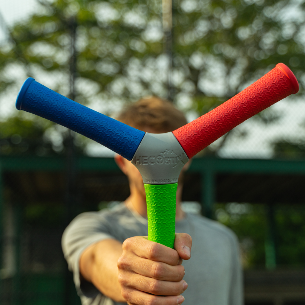 HECOstix patented hand eye coordination training tool