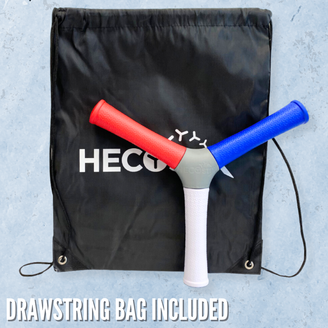 HECOstix come with a free drawstring bag with each purchase.