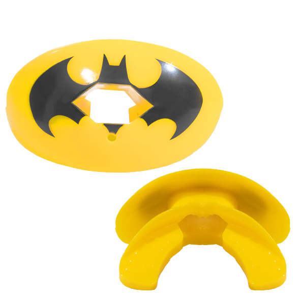 Hexa-Flow™ Mouthguard - The Batman - Yellow - HECOstix