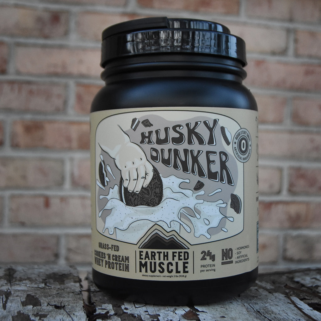 Husky Dunker Cookies&Cream Grass Fed Protein - HECOstix