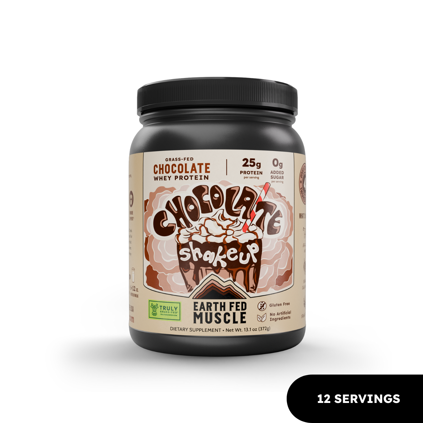 Chocolate Shakeup - Chocolate Grass-Fed Protein - HECOstix