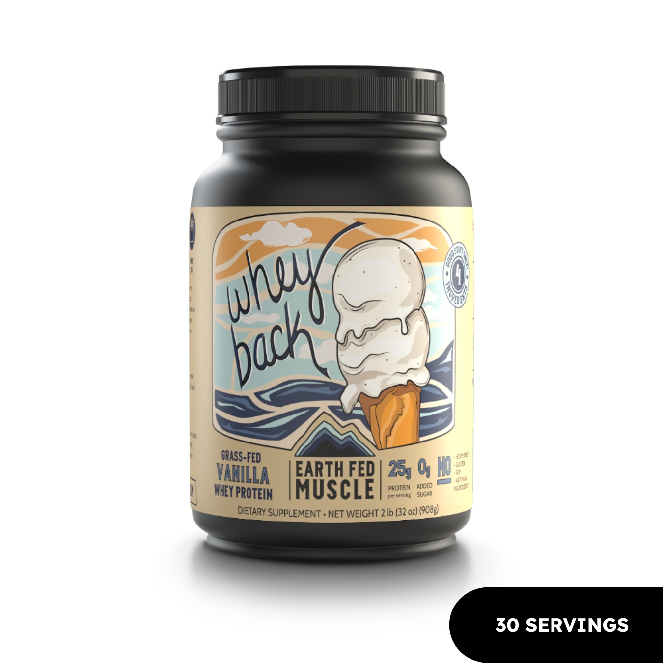 Whey Back Vanilla Grass-Fed Protein - HECOstix