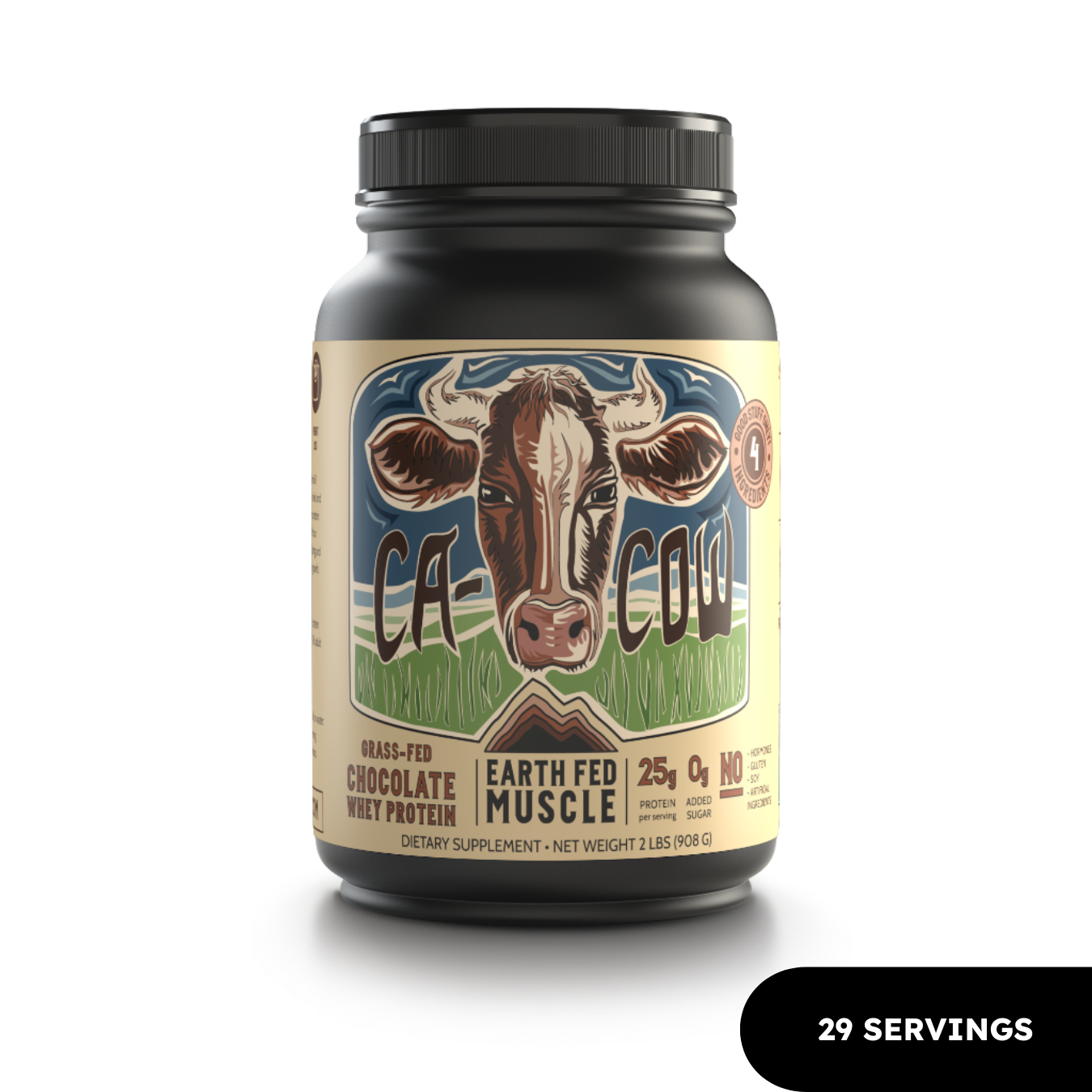 Chocolate Shakeup - Chocolate Grass-Fed Protein - HECOstix