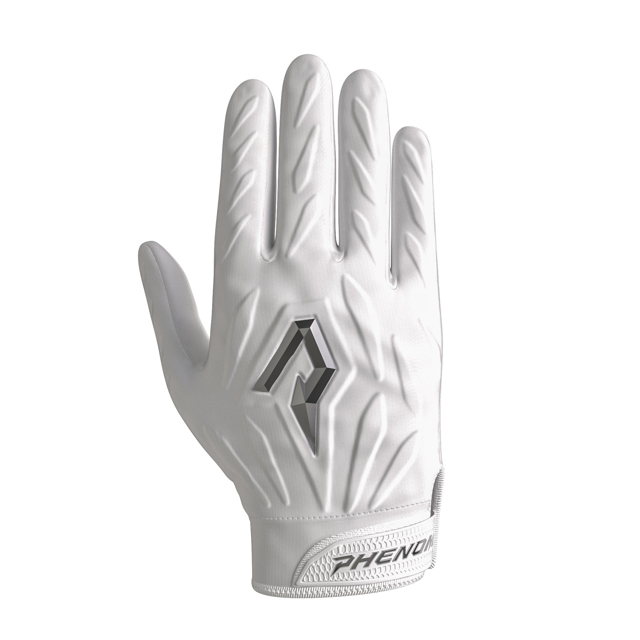 Phenom Elite Quantum Fierce Youth Padded Football Gloves - Team Colors - HECOstix