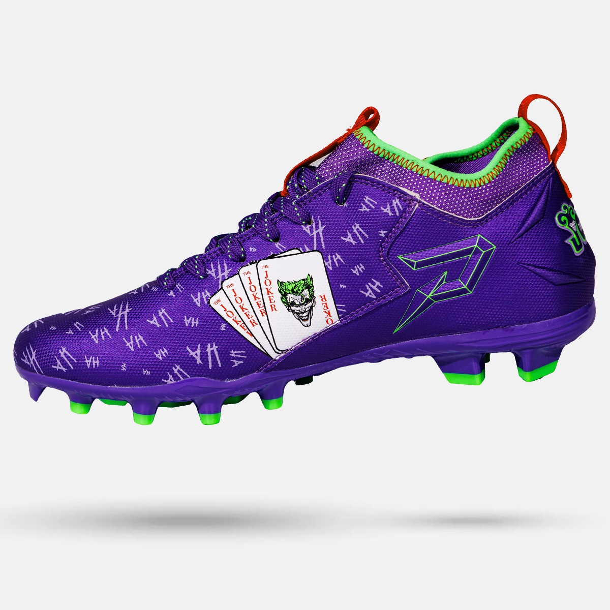 Classic 'The Joker' Football Cleats - Quantum Speed by Phenom Elite ...