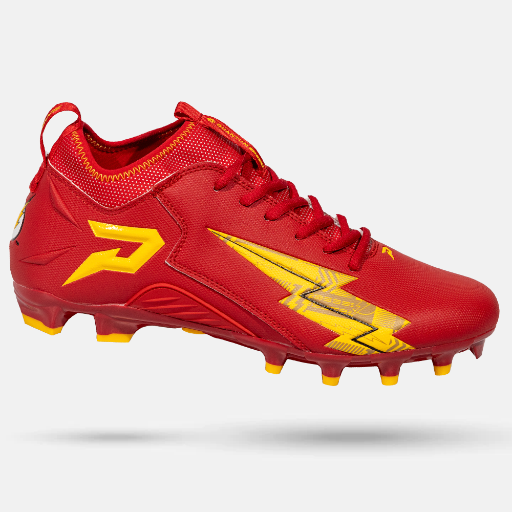 The Flash Football Cleats - Quantum Speed by Phenom Elite