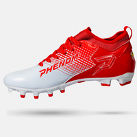 Knuckles the Echidna Football Cleats - Quantum Speed by Phenom Elite - HECOstix