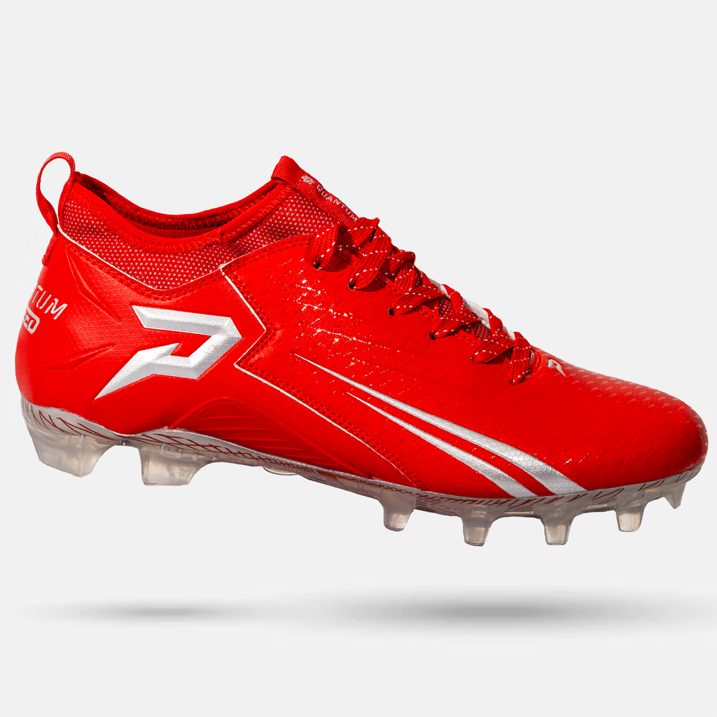 Quantum Speed: Football Cleats - Red - HECOstix