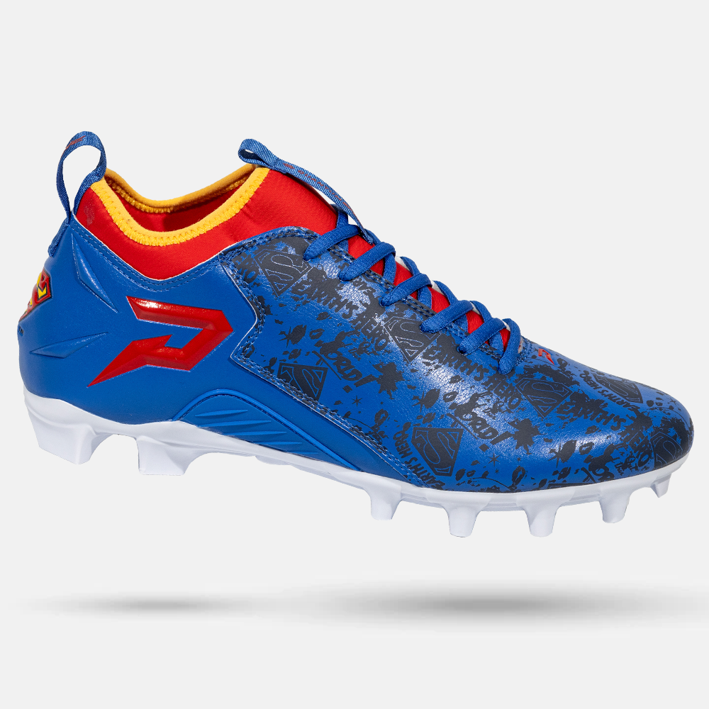 Superman Football Cleats - Quantum Speed by Phenom Elite