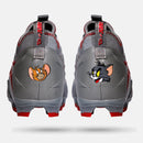 Tom and Jerry "Cheddar Chase" Football Cleats - Quantum Speed by Phenom Elite - HECOstix