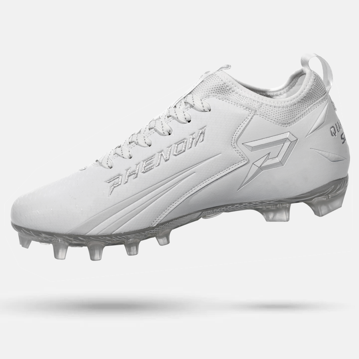 Quantum Speed: Football Cleats - White - HECOstix