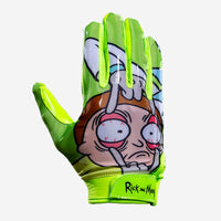 Rick and Morty Football Gloves - VPS1 by Phenom Elite - HECOstix