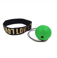 Head-Mounted Boxing Reflex Ball Training