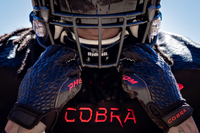 Phenom Elite Football Gloves - VPS4 - Black Cobra Skin - HECOstix