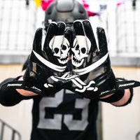 Jolly Roger Football Gloves - VPS5 by Phenom Elite - HECOstix