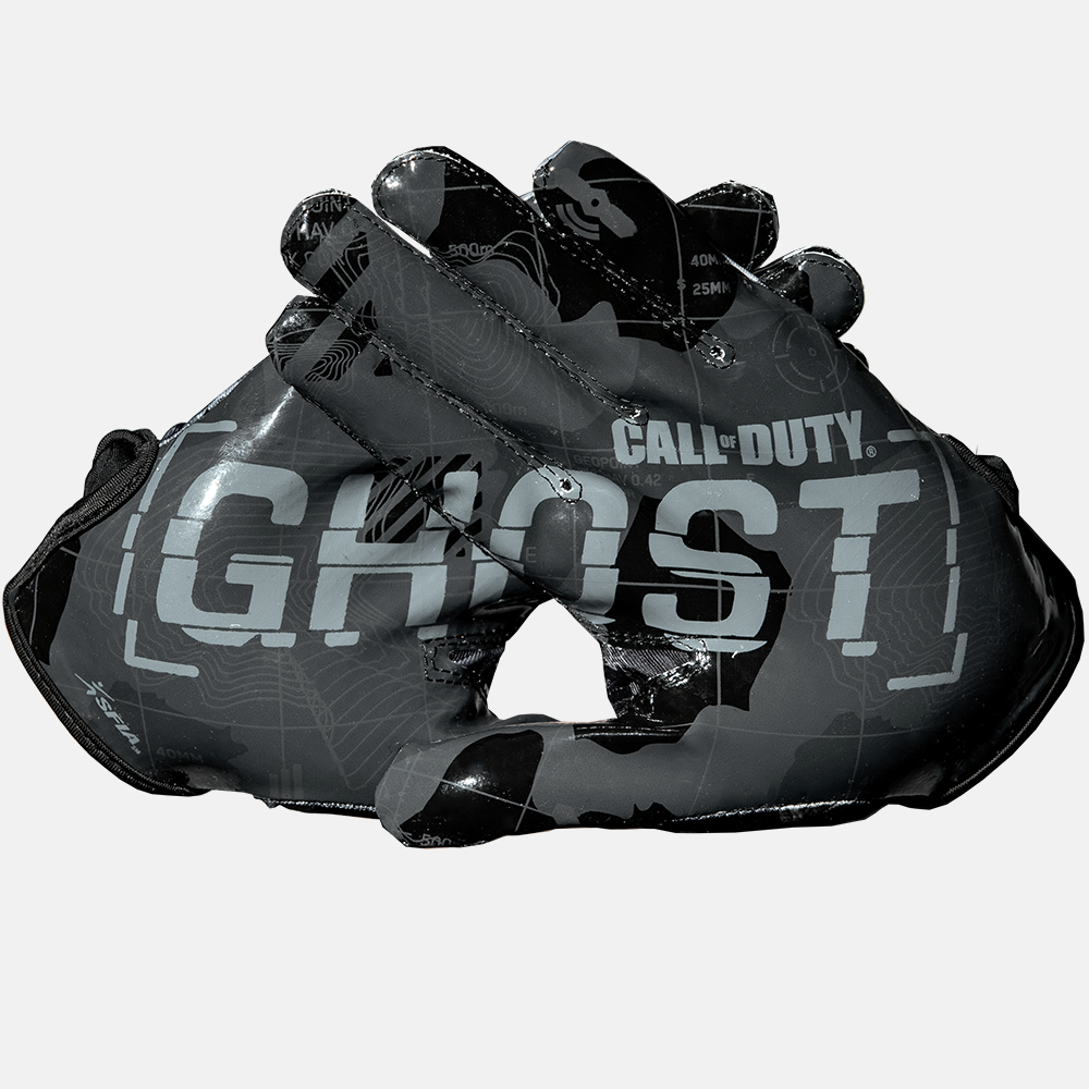 Call of Duty: MWII Ghost Football Gloves - VPS1 by Phenom Elite - HECOstix