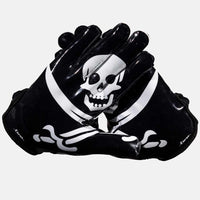 Jolly Roger Football Gloves - VPS5 by Phenom Elite - HECOstix