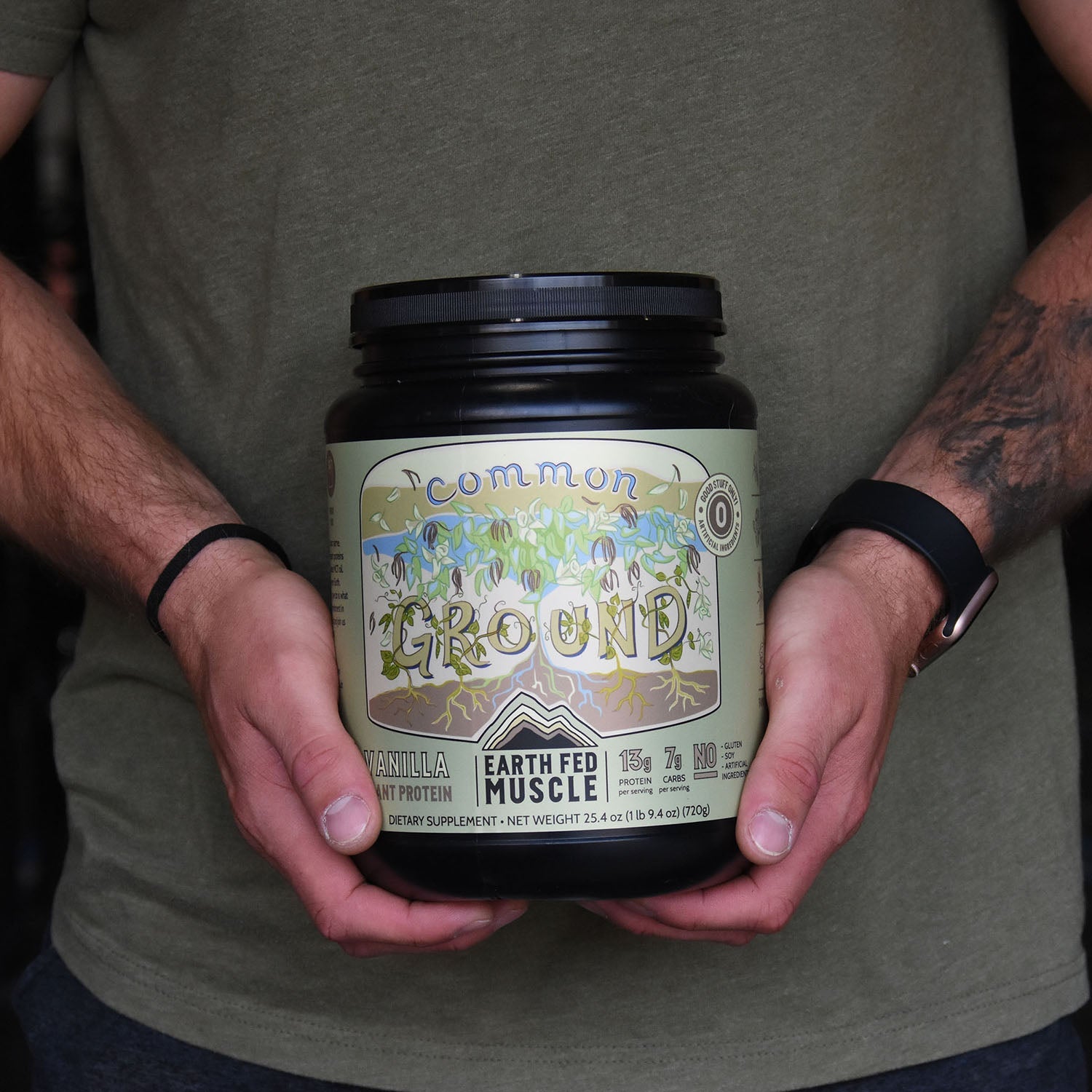 Common Ground Vanilla Plant Protein - HECOstix