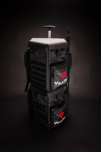 Wheeled VeloTee 2.0 Baseball & Softball Bat Bag Backpack with Batting Tee