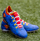 Superman Football Cleats - Velocity 2.0 by Phenom Elite - HECOstix