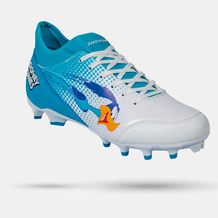 Looney Tunes Football Cleats - Road Runner - Velocity 3.0 by Phenom Elite - HECOstix