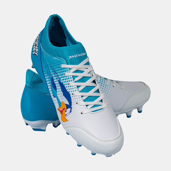 Looney Tunes Football Cleats - Road Runner - Velocity 3.0 by Phenom Elite - HECOstix