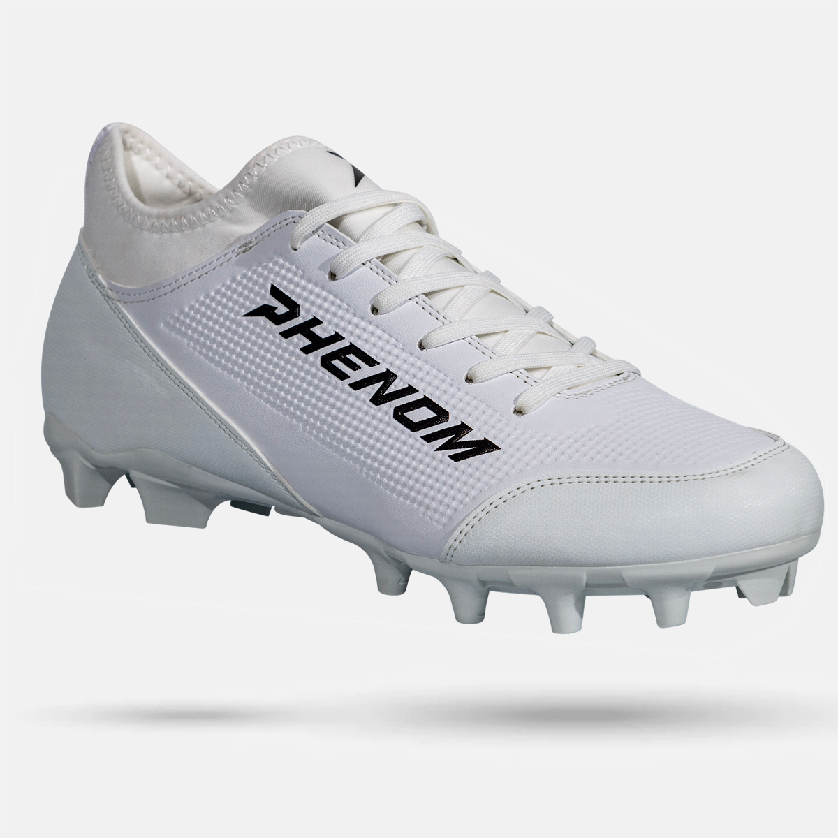 Velocity 3.0: Football Cleats - White - HECOstix