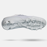 Velocity 3.0: Football Cleats - White - HECOstix