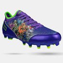 Scooby-Doo 'Unmasked' Purple Football Cleats - Velocity 3.0 by Phenom Elite - HECOstix