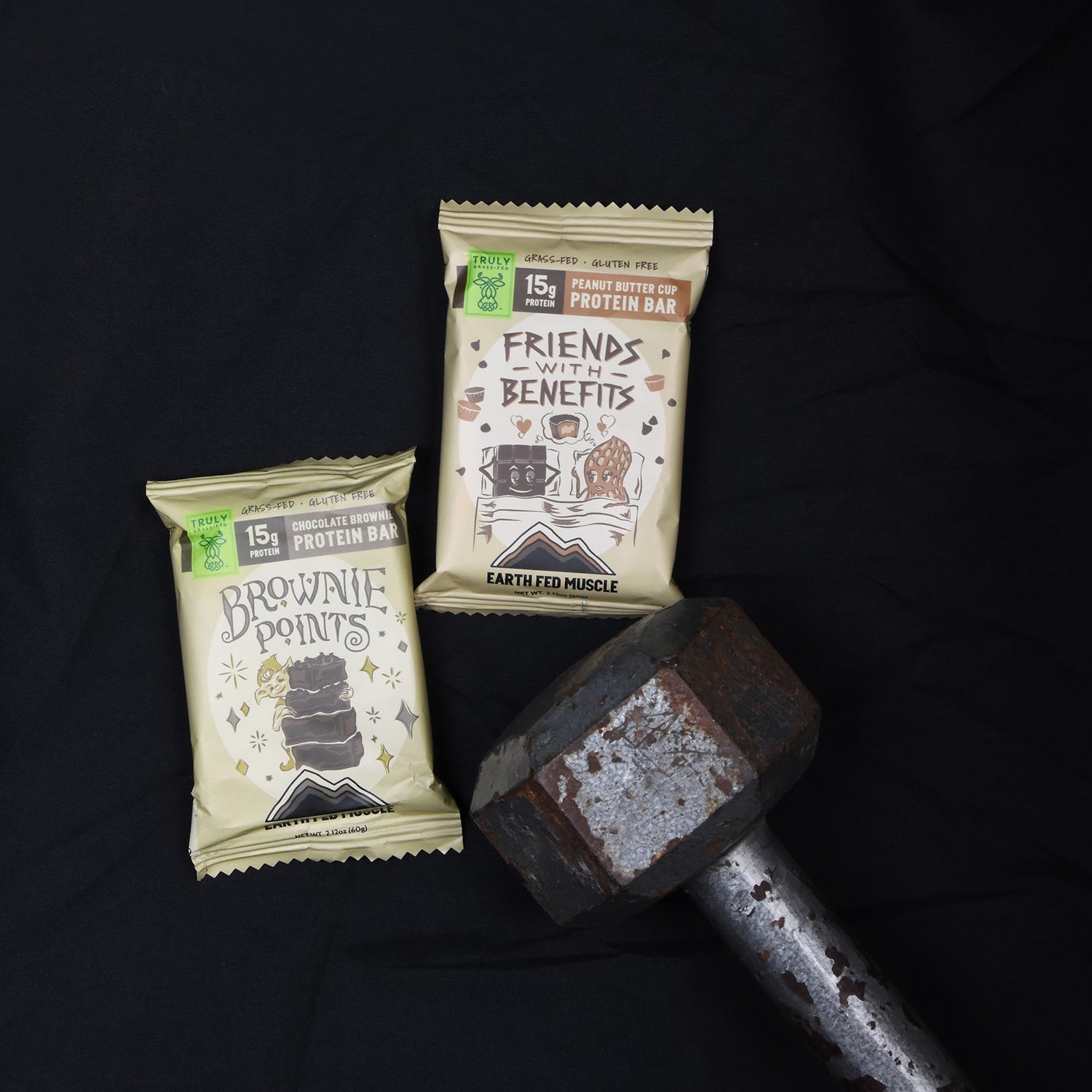 Chocolate Peanut Butter Grass Fed Whey Protein Bars - HECOstix