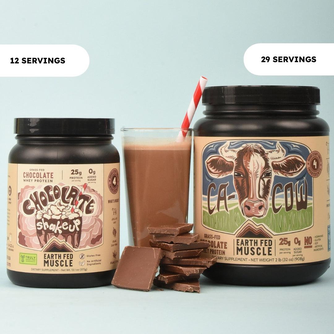 Chocolate Shakeup - Chocolate Grass-Fed Protein - HECOstix