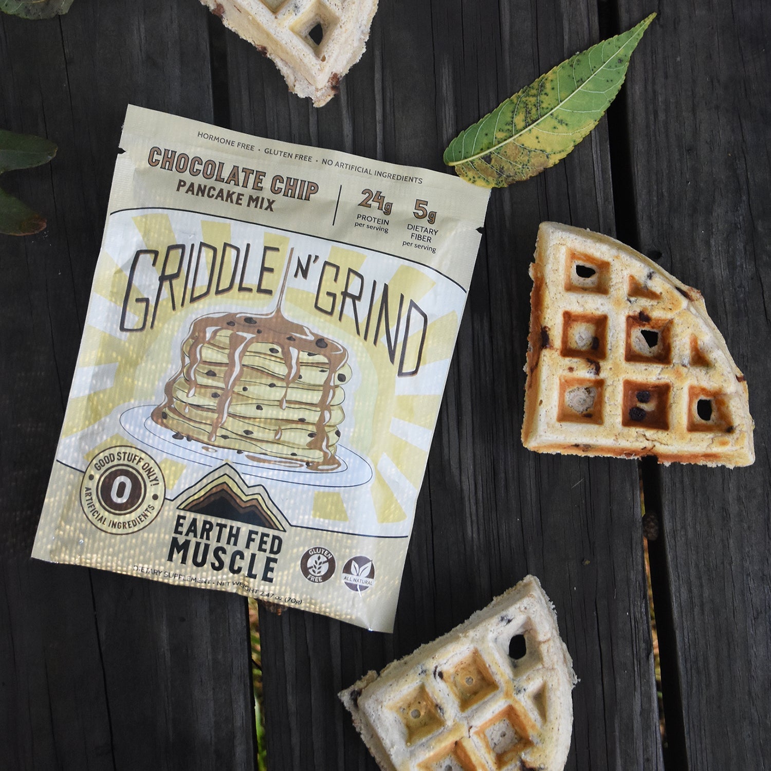 Single Serving Griddle'n'Grind Pancake Mix Packs - HECOstix