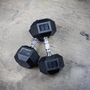 PRx Rubber Hex Dumbbells