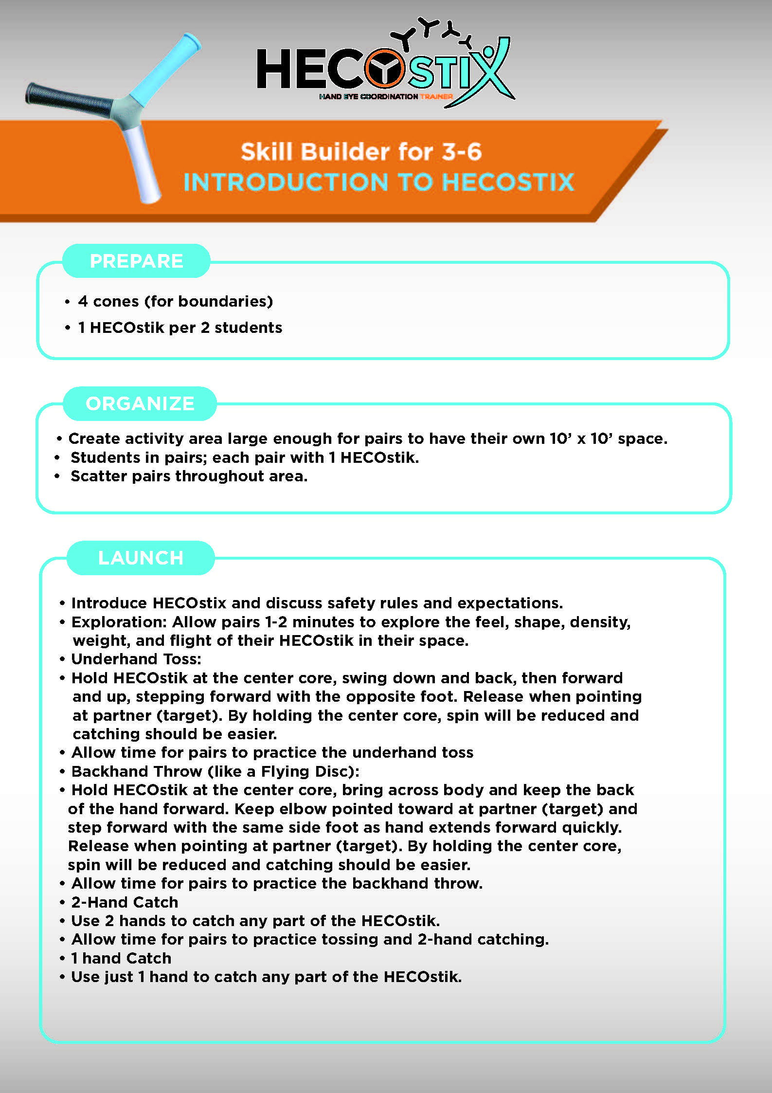 PE Curriculum K-6 - HECOstix