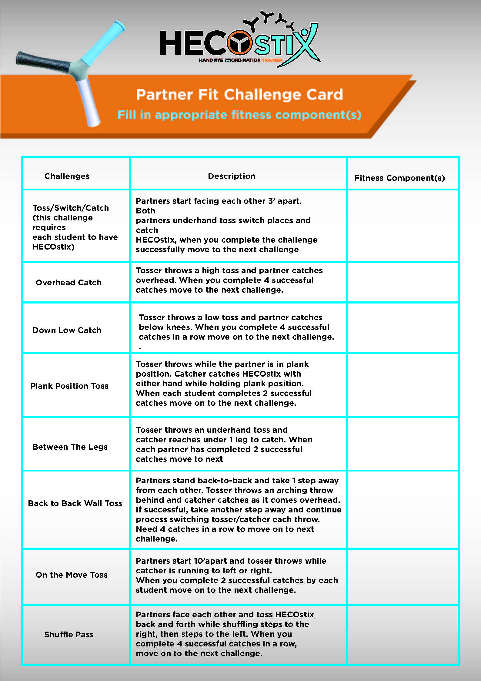 PE Curriculum MS-HS - HECOstix